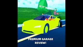 PREMIUM GARAGE REVIEW / ROBLOX JAILBREAK