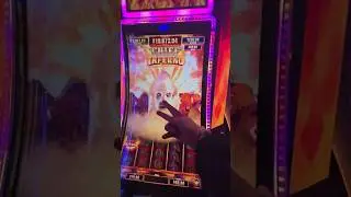 Chief Inferno! Got a free games session! Why didn't it retrigger at least once!?!?