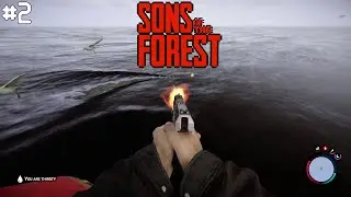 GREAT MINDS SHOOT A SHARK | Sons of the Forest Survival w/Gavin & Ian Episode 2