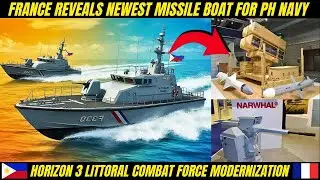 France Reveals Newest Missile Boat for PH Navy: H3 Littoral Combat Force Modernization