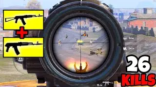 eSports Players Don't Want You To Know This Combo in BGMI • (26 KILLS) • BGMI Gameplay