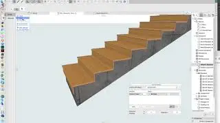 Using Properties to auto number stairs in sections without starting from 1 in ARCHICAD