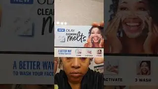 Finally tried the &lrm;@olay&nbsp; Cleansing Melts...