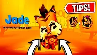 *JADE* NEW CHARACTER GAMEPLAY! 🐯 Zooba Update (Misfit Skin/Items)
