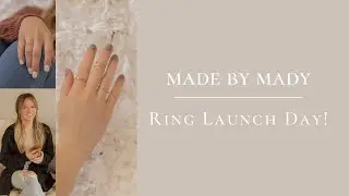 Stacking Ring Launch Day! | Small Business Vlog