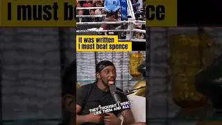 was a fan of Spence until he challenged me to a fight #mma #boxing #shorts