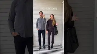 Monochromatic Date night outfits #couplegoals #coupleoutfits