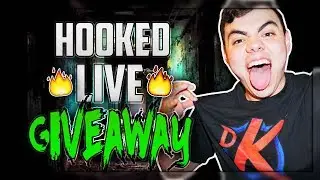 HOOKED LIVE & GIVEAWAY! | SHIRT GIVEAWAY FOR TWITTER FOLLOWERS!