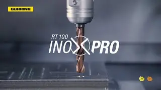 G&uuml;hring solid carbide drill RT 100 InoxPro &ndash; 50 % higher feed rate in stainless