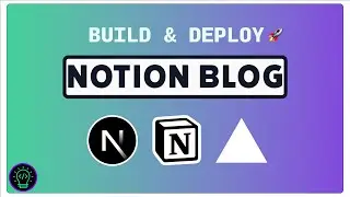 Build a Notion Powered Blog w/ NextJS & TailwindCSS