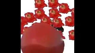 tomato throw???????????????? #aliencute #cutealien