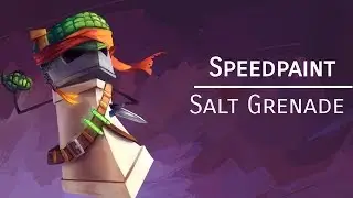 Speedpaint | Salt Grenade / Commission for Nico101