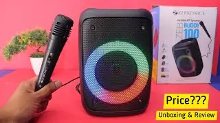 ZEBRONICS Zeb-Buddy 100 Unboxing And review in hindi , All Features in Details