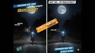 Urban Light to Gravel Beast? Magic Shine 1300S Off-Road Test (Supermoon Night Ride)