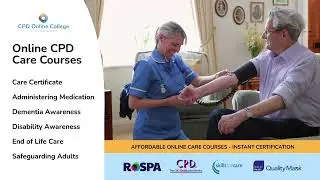 Essential CPD Care Courses for Care Staff