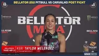 Bellator 252: Keri Taylor-Melendez 'Pissed' on Weight Miss, Happy For Finish - MMA Fighting