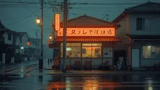 Late Night Rain in Japan | Cozy Lofi for Studying & Relaxing