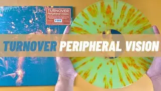[Vinyl Unboxing] Turnover - Peripheral Vision (Clear with Orange Splatter Vinyl)