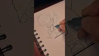 Como dibujo mi labubu? 😁🦄 #shorts #drawing #fanart #labubu #cute #process #art  #dibujo #funny #love