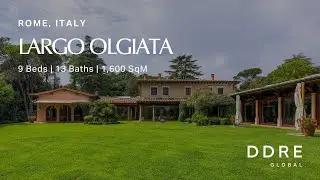 Inside a &euro;9,000,000 Roman Estate | Villa delle Calle, Lago Olgiata