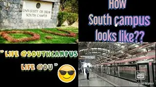 Exploring south Campus || Inside South campus, University of Delhi