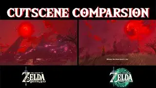 Zelda: TOTK Blood Moon comparison with BOTW | Zelda: Tears of the kingdom