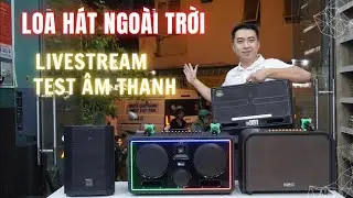 Loa x&aacute;ch tay c&ocirc;ng suất lớn karaoke - GuLoa Livestream Test