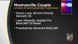 Couple Arrested, Accused Of Defrauding Rent Assistance