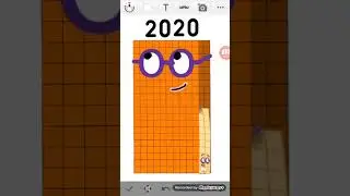 Happy new year! (Numberblocks) (MY MOST VIEWED VIDEO)