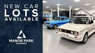 January Car Lots  Available - Manor Park Classics