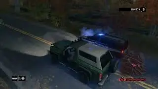 Watch Dogs Police Massacre Enforcement + 5 Star Wanted Escape