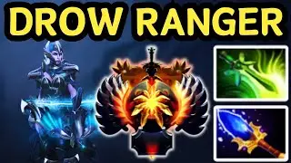 🔥 20 KILL DROW RANGER CARRY | EVERY ARROW COUNTS 🔥 DOTA 2 SAFELANE