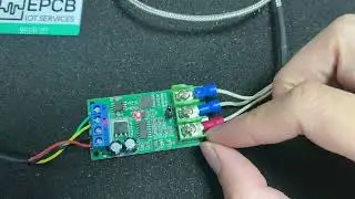 Mạch đọc cảm biến nhiệt độ PT100 RS485 Modbus RTU kết nối PLC (PTA9B01)