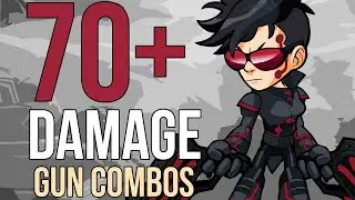 70+ DAMAGE GUN COMBO TUTORIAL! Advanced Blaster Combo Guide
