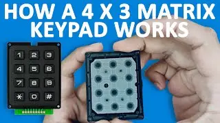 How a 4x3 Membrane Keypad Works | Continuity Test & Internal Circuit Explained