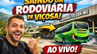 VEJA COMO É A SAÍDA DA RODOVIÁRIA DE VIÇOSA 