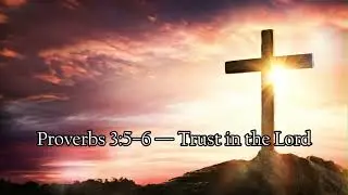 He shall direct your paths