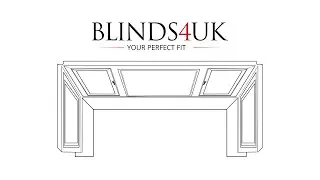 Box Bay Window - How To Measure For Roller Blinds
