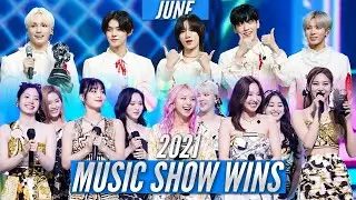 Kpop Songs With The Most MUSIC SHOW Wins In 2021 | First Half of the Year