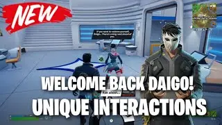 New Daigo Unique Interactions | Fortnite C6S3