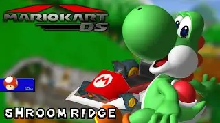 Mario Kart DS - 50cc - Yoshi - Standard MR - Shroom Ridge | Ep. 3496
