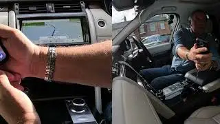 How to use Apple Car Play, set the sat nav, pair, delete, play music, 2018 Landrover Discovery