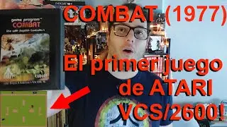 COMBAT - El PRIMER juego de ATARI VCS (2600) #atari #retro #retrogaming