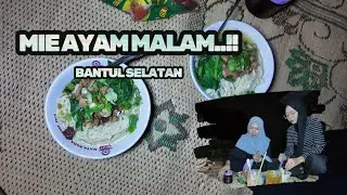 KULINER MIE AYAM MALAM DI BANTUL SELATAN