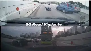 9nov2020 honda mpv abrupt lane change caused 2 accidents