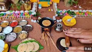 Miniature Roti with Capsicum curry||mini chapathi & Capsicum masala curry||Amalaminivlogs 