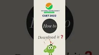 how to download cuet admit card 2022 #cuet2022 #cuetadmitcard #cuetlatestnews #cuetadmitcarddownload