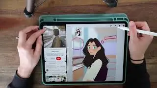 Pt. 3: Cor | Curso de Iniciante para Procreate | Passo-a-Passo | Clarissa Bittes