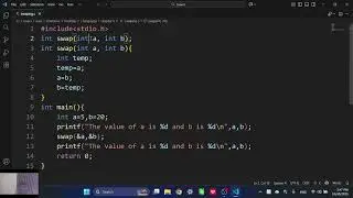 Swapping Two Numbers in C Language | Explained Step by Step with Example
