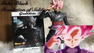 Resolution of Soldiers Goku Black Rose Figure Review